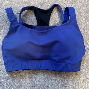 Oiselle Blue Sports Bra